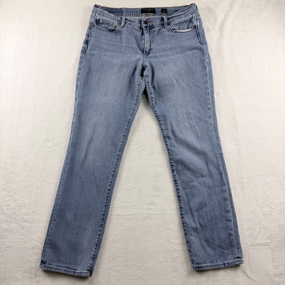 Lucky Brand Straight Jeans Mid Rise Sweet Light Wash‎ 10/30 R